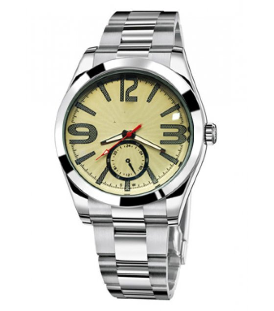 WSM170 - Elegant silver mens watch